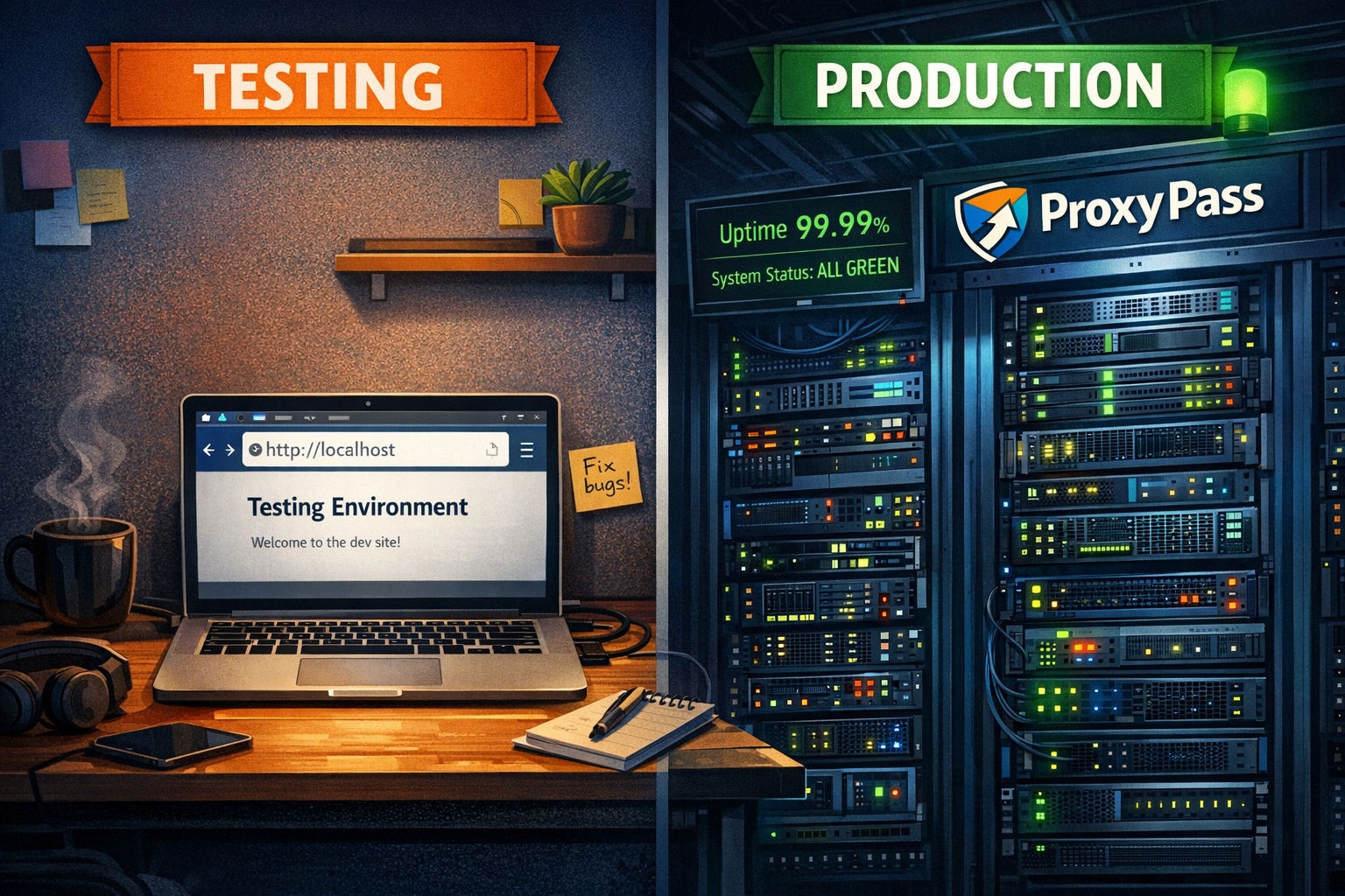 Production Infrastructure, Not a Dev Tunnel